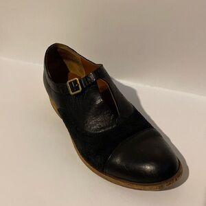 Kork-Ease Niseda Oxford Flat, Black, Size 7.5.